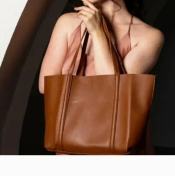 Henny + Lev beautiful brown handbag - Picture 5 of 8